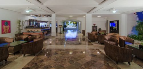 Beachscape Kin Ha Villas and Suites lobby