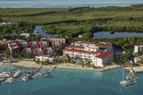 Cancun Bay Resort aerial view