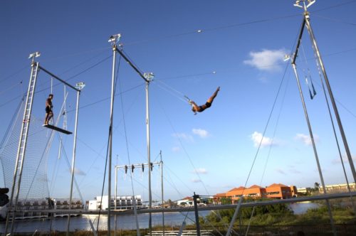 Club Med Cancun Yucatan trapeze