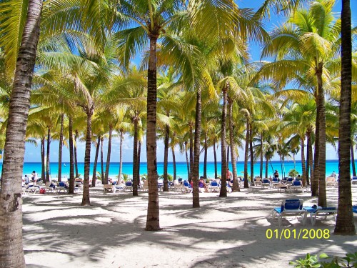 Riu Palace Riviera Maya beach view