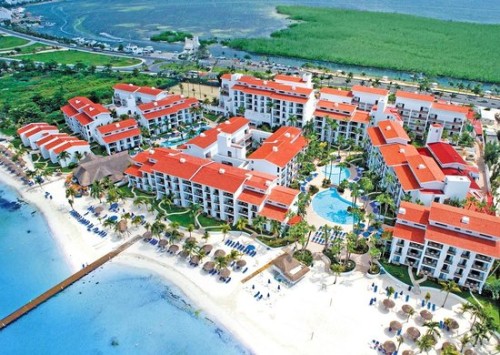 The Royal Cancun aerial view