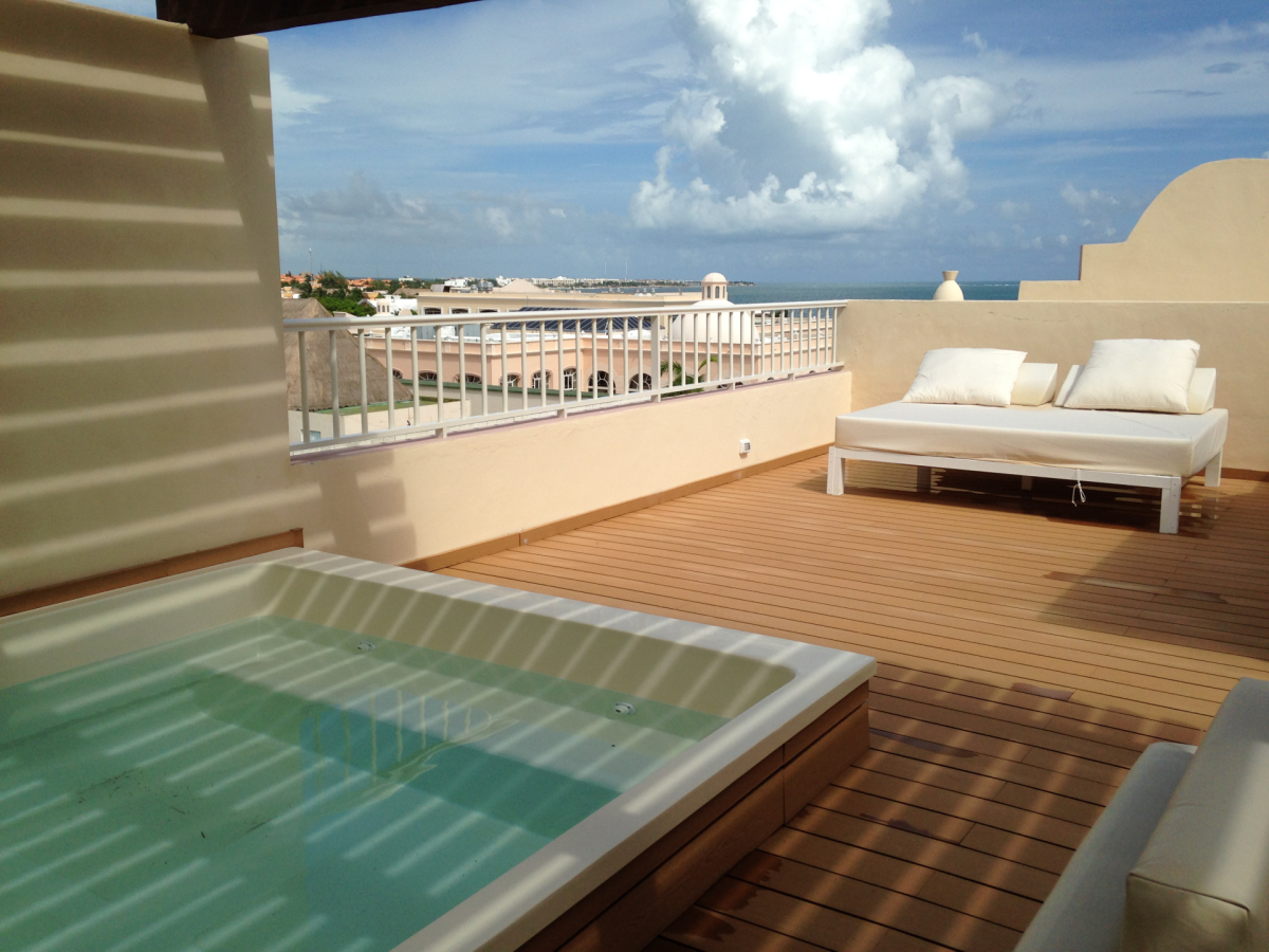 Excellence Riviera Cancun Rooftop Suite.