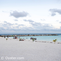 Krystal Grand Punta Cancun concrete pier