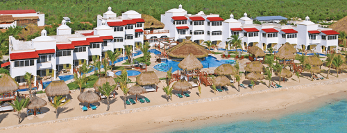 Hidden Beach Resort aerial view