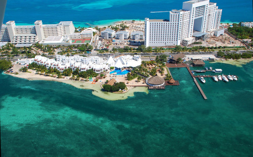 Sunset Marina Resort and Yacht Club aerial view
