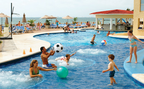 All Ritmo Cancun Resort and Waterpark main pool