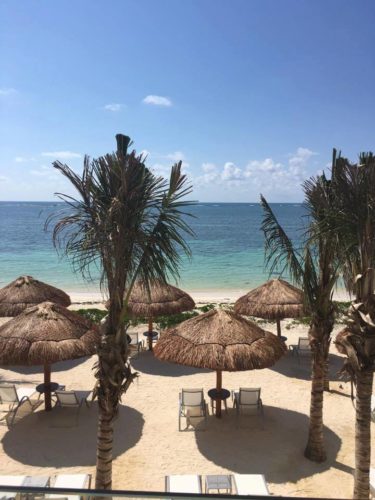 Breathless Riviera Cancun beach