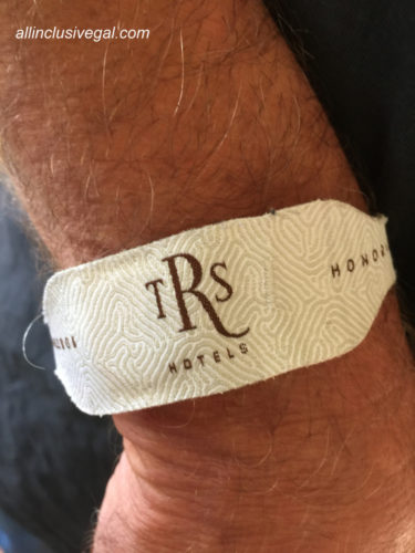 TRS Coral Hotel wristband