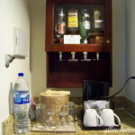 Bar and coffee station--pre-renovation