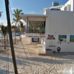 Water sports check-out between the Palace and Riu Cancun