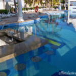 Swim-up bar at the activity pool