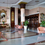 Lobby area looking towards Los Arcos restaurant