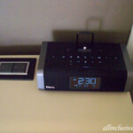 alarm clock with charging dock