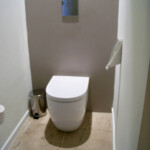 Separate toilet area