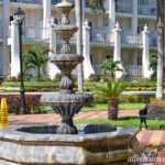 Courtyard fountain