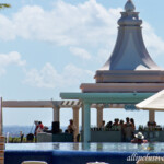 View of the infinity pool and pool bar