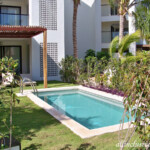 One of the many individual room pools