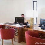 Preferred Club check-in desk