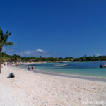 Beach looking north on a sunny day
