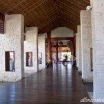 Walkway to the lobby