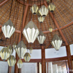 Beautiful lobby lighting