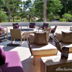 Terrace of Rendezvous lobby bar