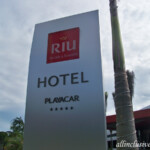 New resort sign