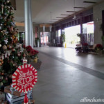 Looking back at the entryway