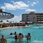 Mermaid Bar in the main pool Dreams Playa Mujeres Mermaid Bar