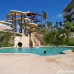 Waterslide for kids and adults Dreams Playa Mujeres waterslide