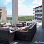 Lobby bar outdoor terrace Dreams Playa Mujeres lobby bar outdoor terrace
