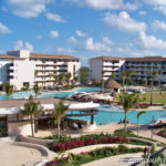 Dreams Playa Mujeres main pool overview
