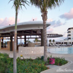 Both sides of the Mermaid Bar Dreams Playa Mujeres Mermaid Bar