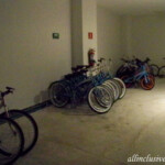 Bike room by the theater Dreams Playa Mujeres bike room