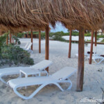 Lounger section for everyone Dreams Playa Mujeres general beach section