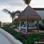 One of the Bali beds Dreams Playa Mujeres Bali bed