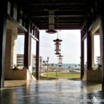 Entering the lobby and seeing the view. Dreams Playa Mujeres lobby view