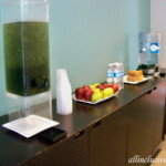 Snacks outside the gym and yoga rooms Dreams Playa Mujeres snacks outside the gym and yoga rooms