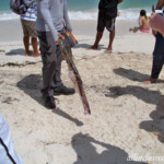 A fish they pulled out of the water Dreams Playa Mujeres fish