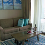 Jr. Suite sitting room area Dreams Playa Mujeres Jr. Suite sitting room area