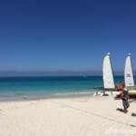 The other beach by the swim-up bar