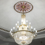 Lobby chandelier