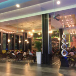 Additional lobby bar seating