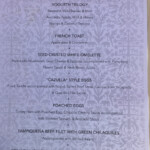 Fuego restaurant breakfast menu Hotel Xcaret Mexico Fuego Restaurant Breakfast Menu