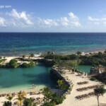 Oceanfront lagoon Hotel Xcaret Mexico oceanfront lagoon