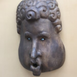 Lobby hallway art piece Hotel Xcaret Mexico lobby hallway art piece