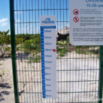 The height cutoff for the water park is three feet nine inches
