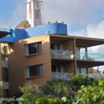 Rooftop pool above Casa Fuego Hotel Xcaret Mexico rooftop pool