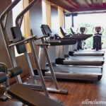 Private gym at Casa Fuego Hotel Xcaret Mexico Casa Fuego gym