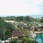 Hotel Xcaret Mexico lagoon and ocean view